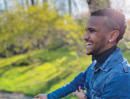 Portrait of HMS student Ahmed Ahmed