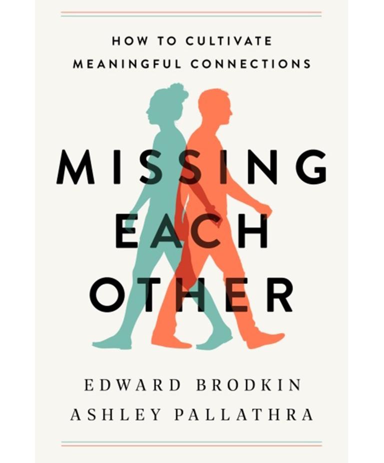 missing each other book cover a green and orange human outline woalking away from each other
