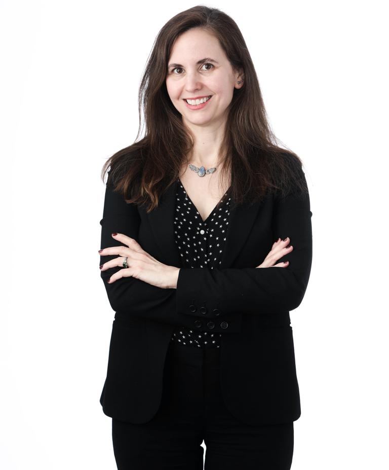 Jessica Whited standing against a white background.
