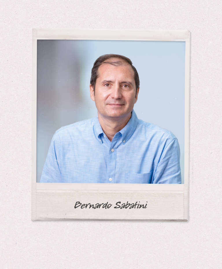 Headshot of Bernardo Sabatini.