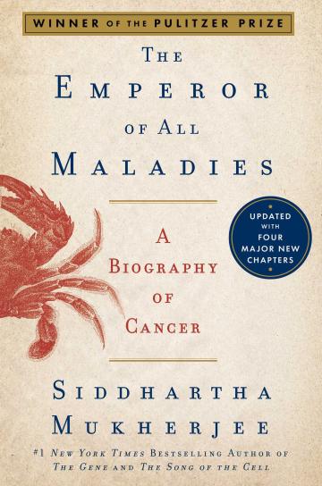 The book cover of “The Emperor of All Maladies.”